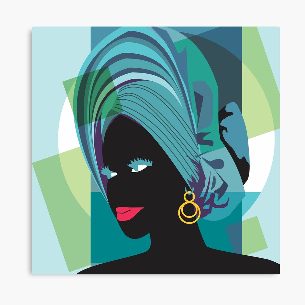 Sisi Oloógé Original Stretched Canvas Art