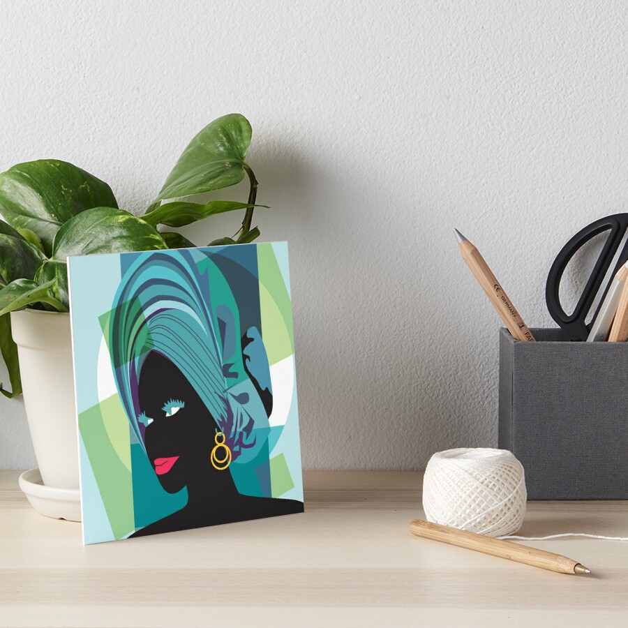 Sisi Oloógé Original Stretched Canvas Art