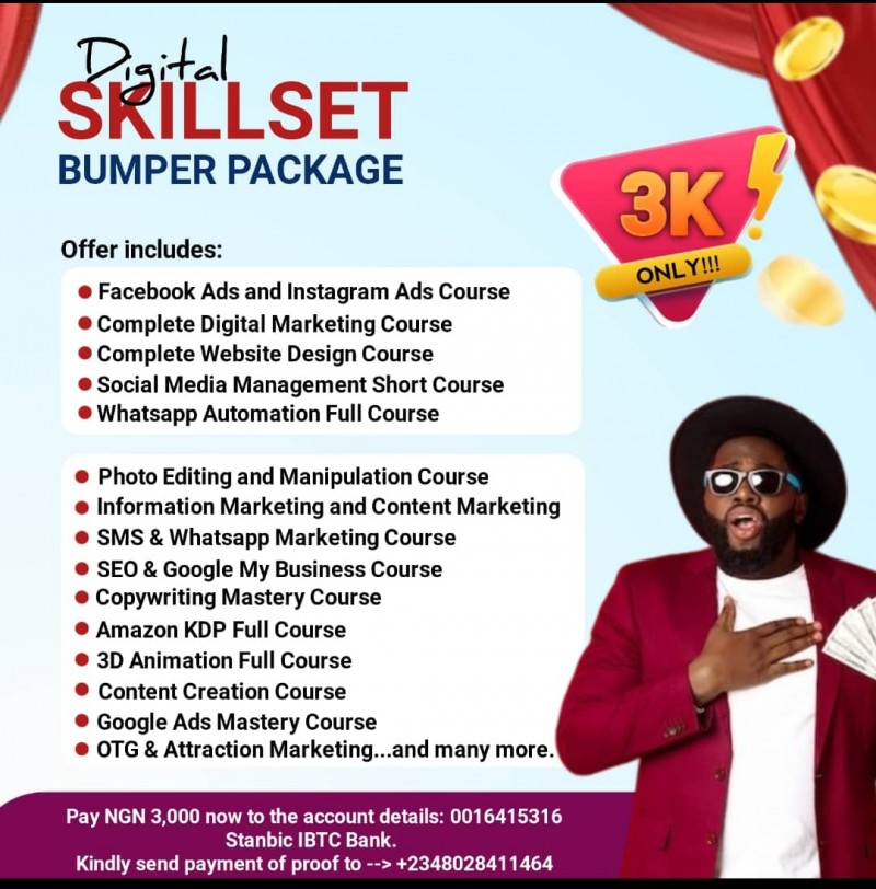 Digital Skillset Bumper Package for You!