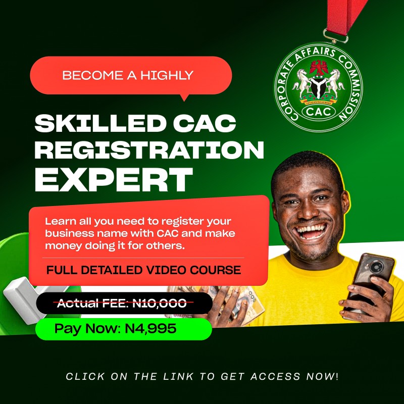 Buy CAC REGISTRATION COURSE by Elisabeth Obasi on Selar