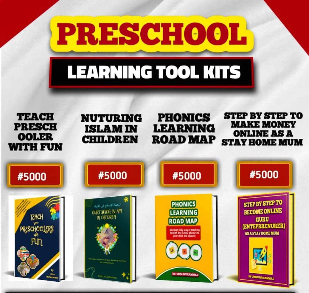 Buy Preschool learning tool kit by Hikmat Abdulwaheed on Selar.co