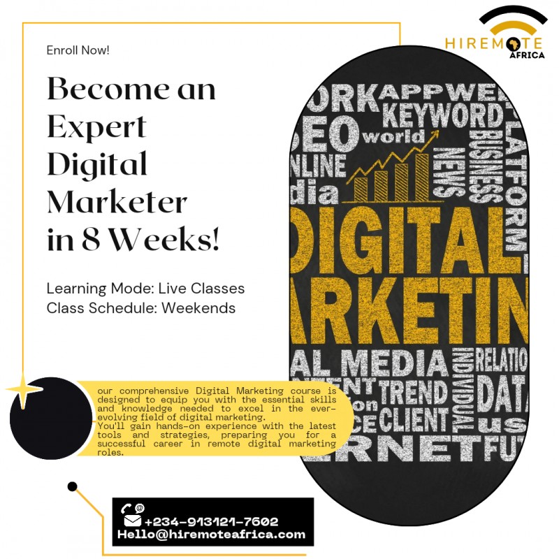 Professional Certificate In Digital Marketing