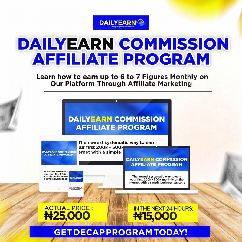 DAILYEARN COMMISSION BLUEPRINT
