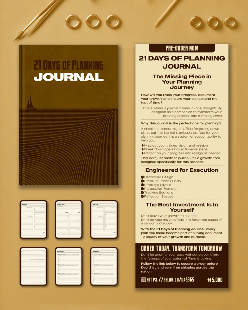 21 Days of Planning Journal