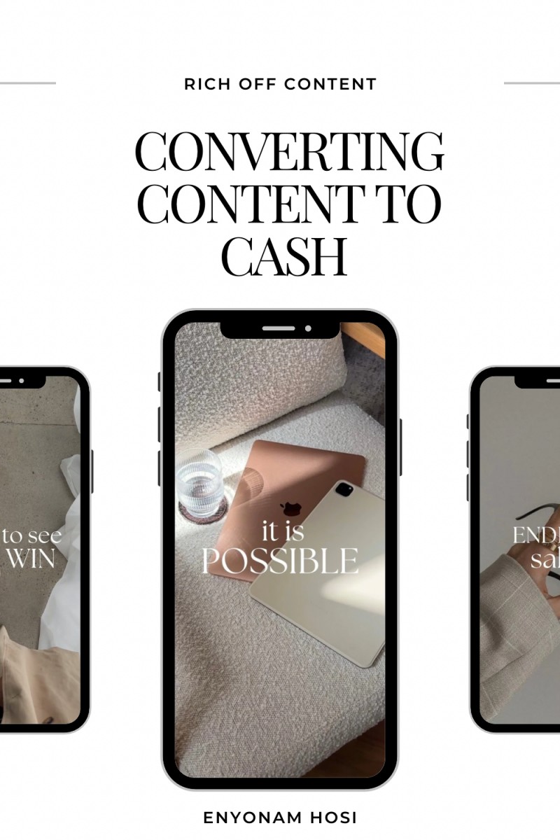 Rich Off Content : Convert Content to Cash 💰