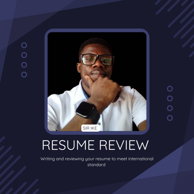 Canadian standard Resume and cover letter