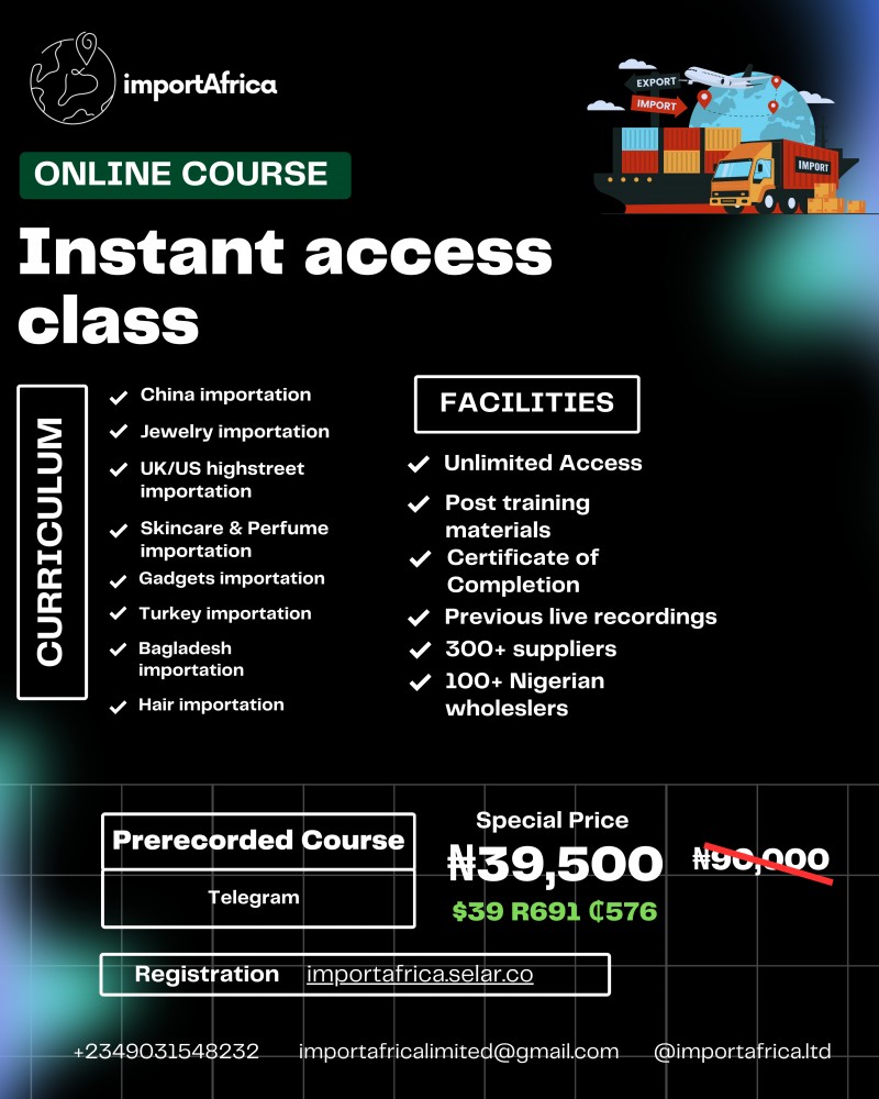 INSTANT ACCESS CLASS (AIO)