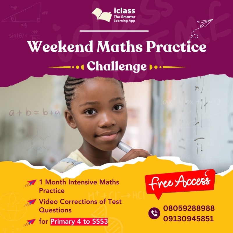 Weekend Maths Practice Challenge
