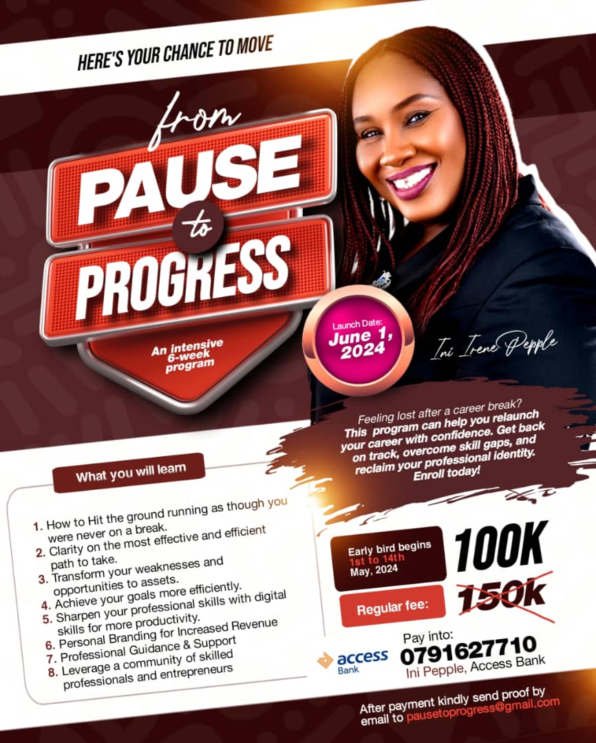 From Pause To Progress