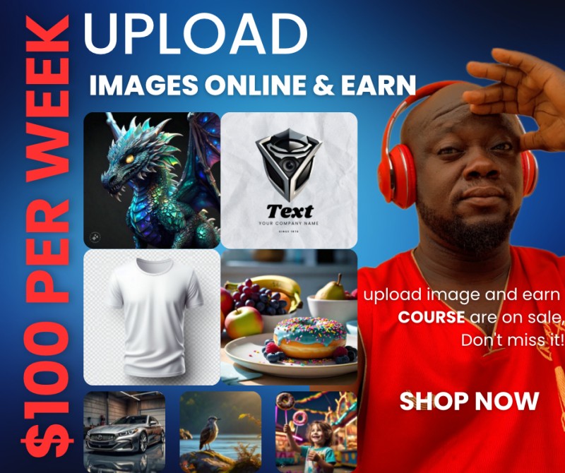 UPLOAD AND SELL IMAGES ON A SECRET WEBSITE & EARN