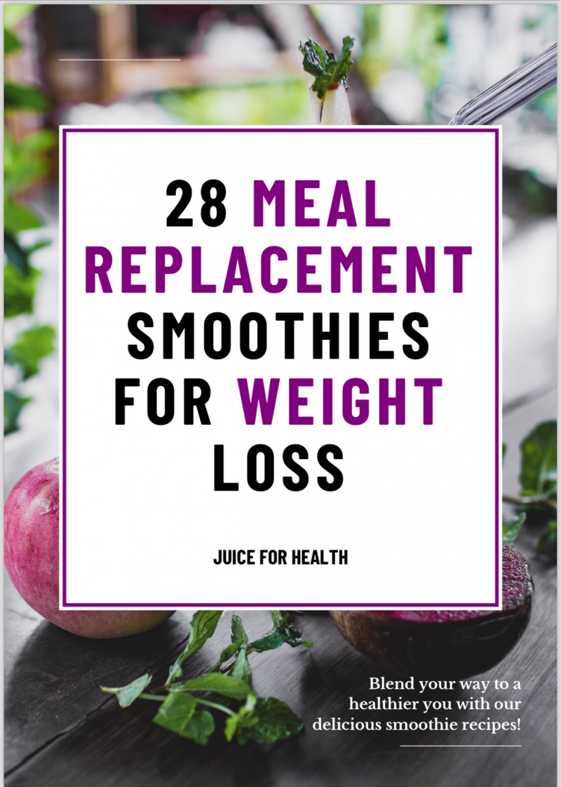 28 Meal Replacement Smoothies for Weightloss