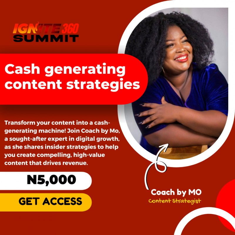 Cash generating content strategies