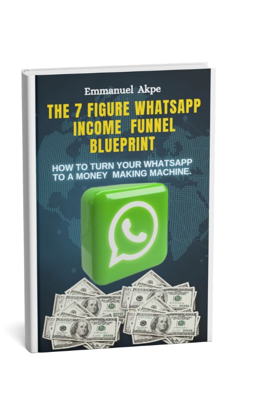 The 7 figure whatsapp income fummel blueprint.
