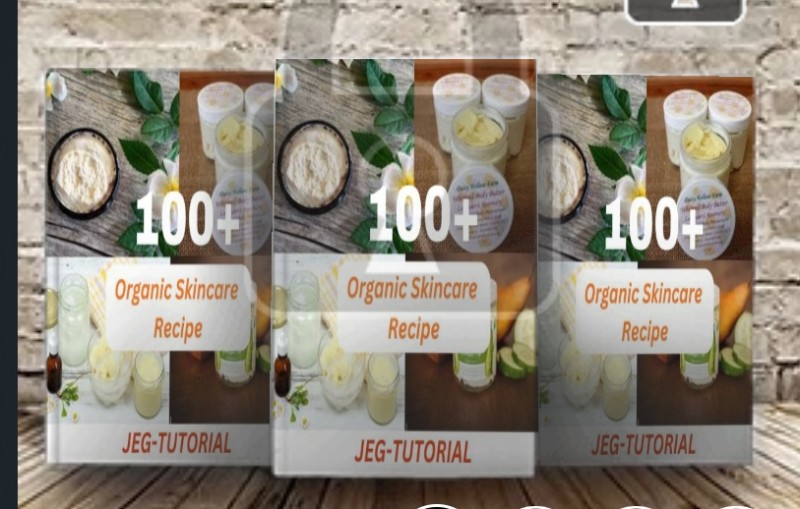 100+ Organic Skincare Recipe