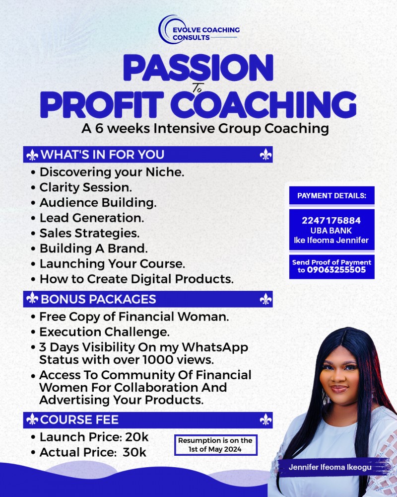 Passion To Profit Coaching