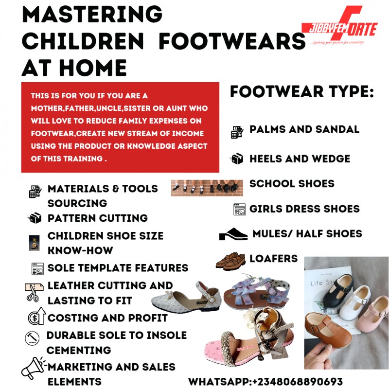 CHILDREN'S FOOTWEAR MASTERY CLASS