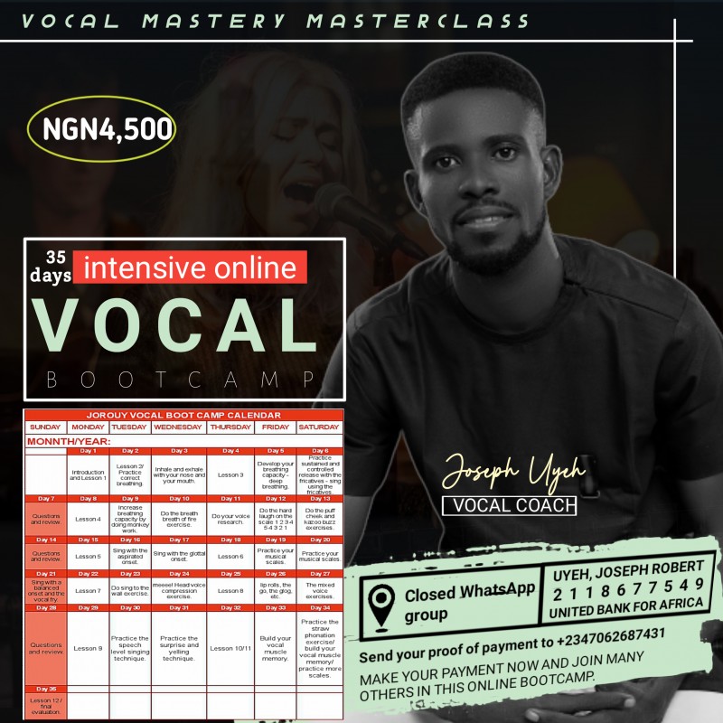 Vocal Mentorship Program