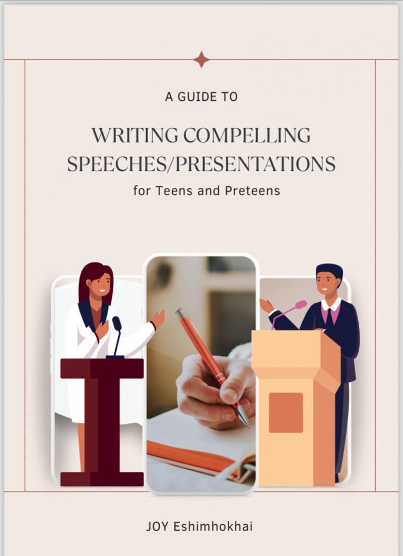A Guide to Writing Compelling Speeches/Presentations for Teens and Preteens
