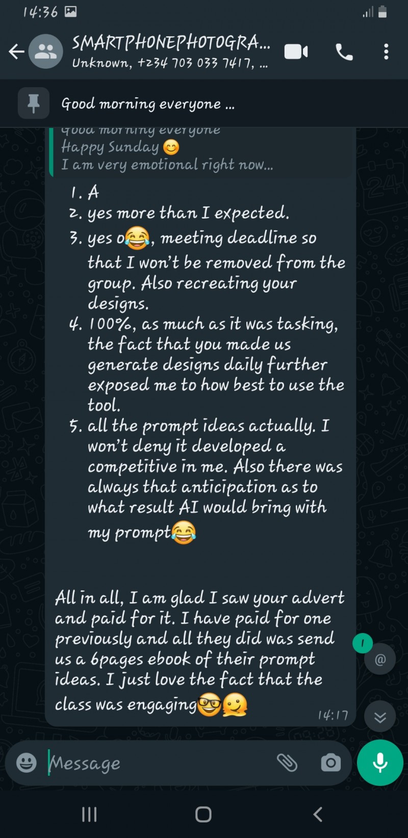 Customer review 5
