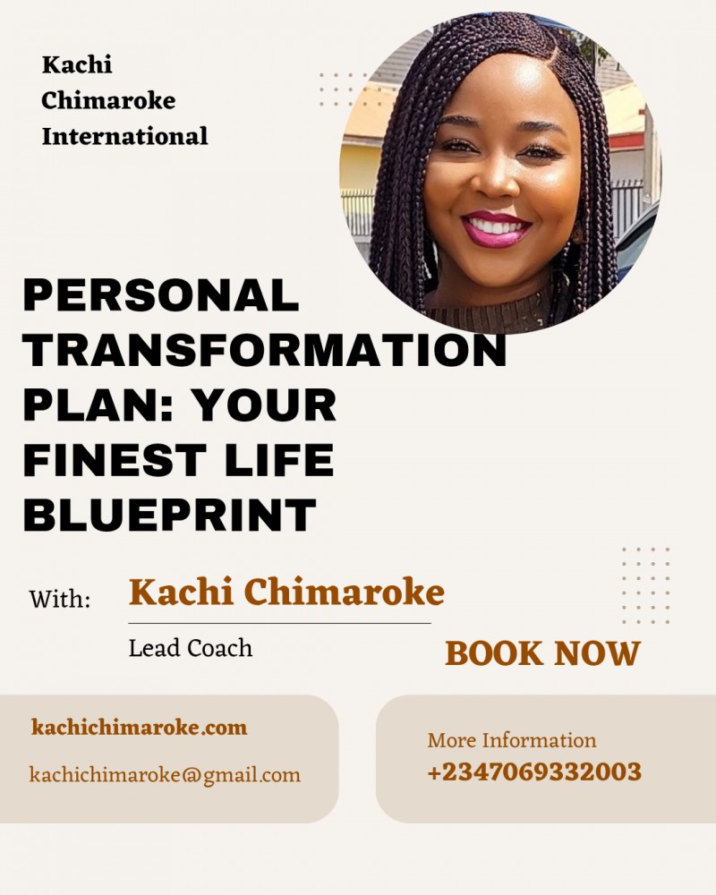 FINEST LIFE BLUEPRINT - PERSONAL TRANSFORMATION PLAN