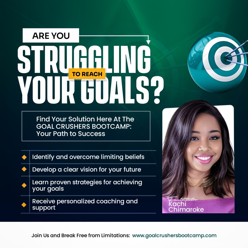 GOALS CRUSHERS BOOTCAMP: ACHIEVE YOUR GOALS FASTER