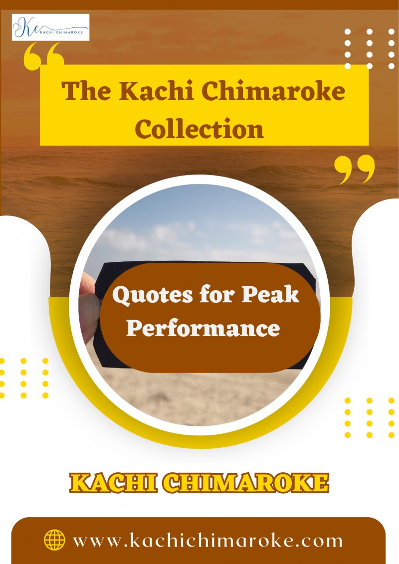 Quotes for Peak Performance