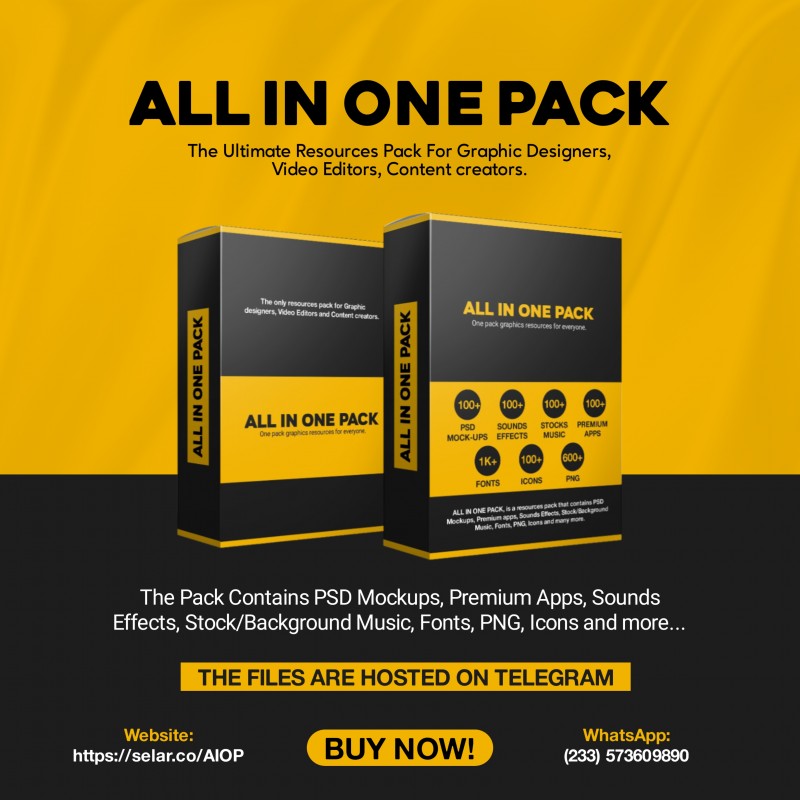 Buy ALL IN ONE PACK by Labaran Barry on Selar