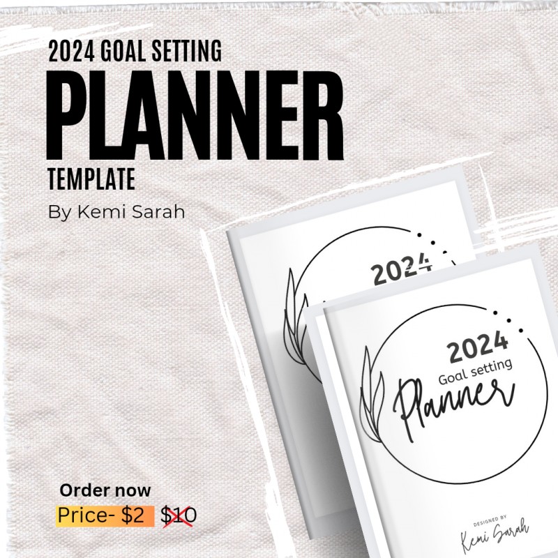 Goal setting planner (2024)