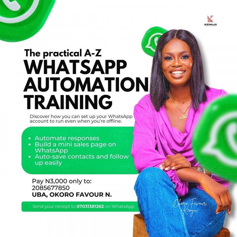 The A-Z Practical Guide to WhatsApp Automation Training