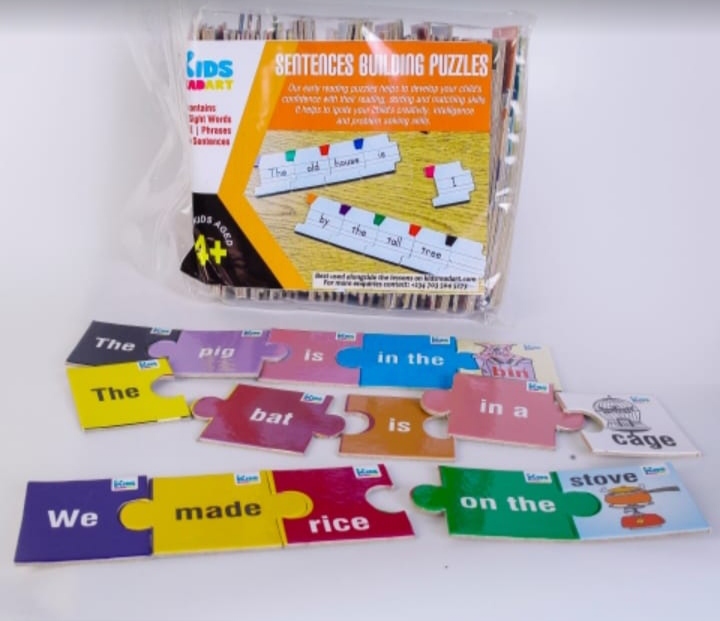 Sentence Building Puzzles