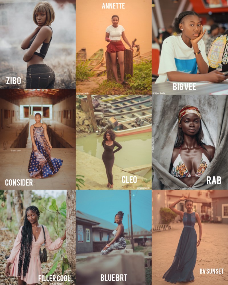10 outdoor n studio color grade preset