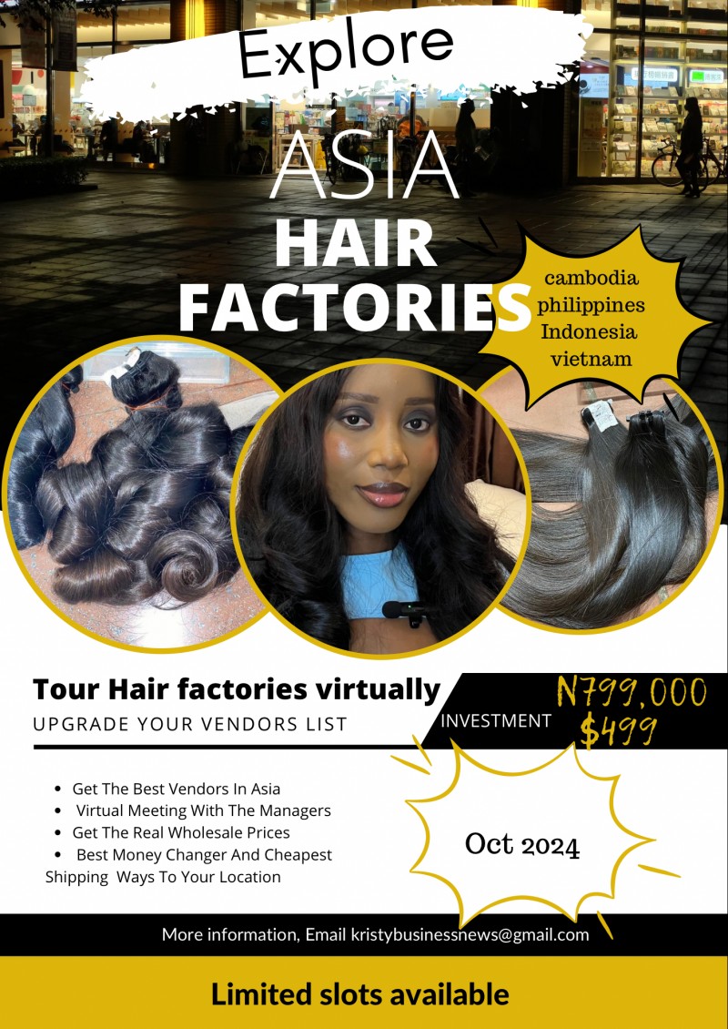 Virtual ASIA HAIR FACTORY tour