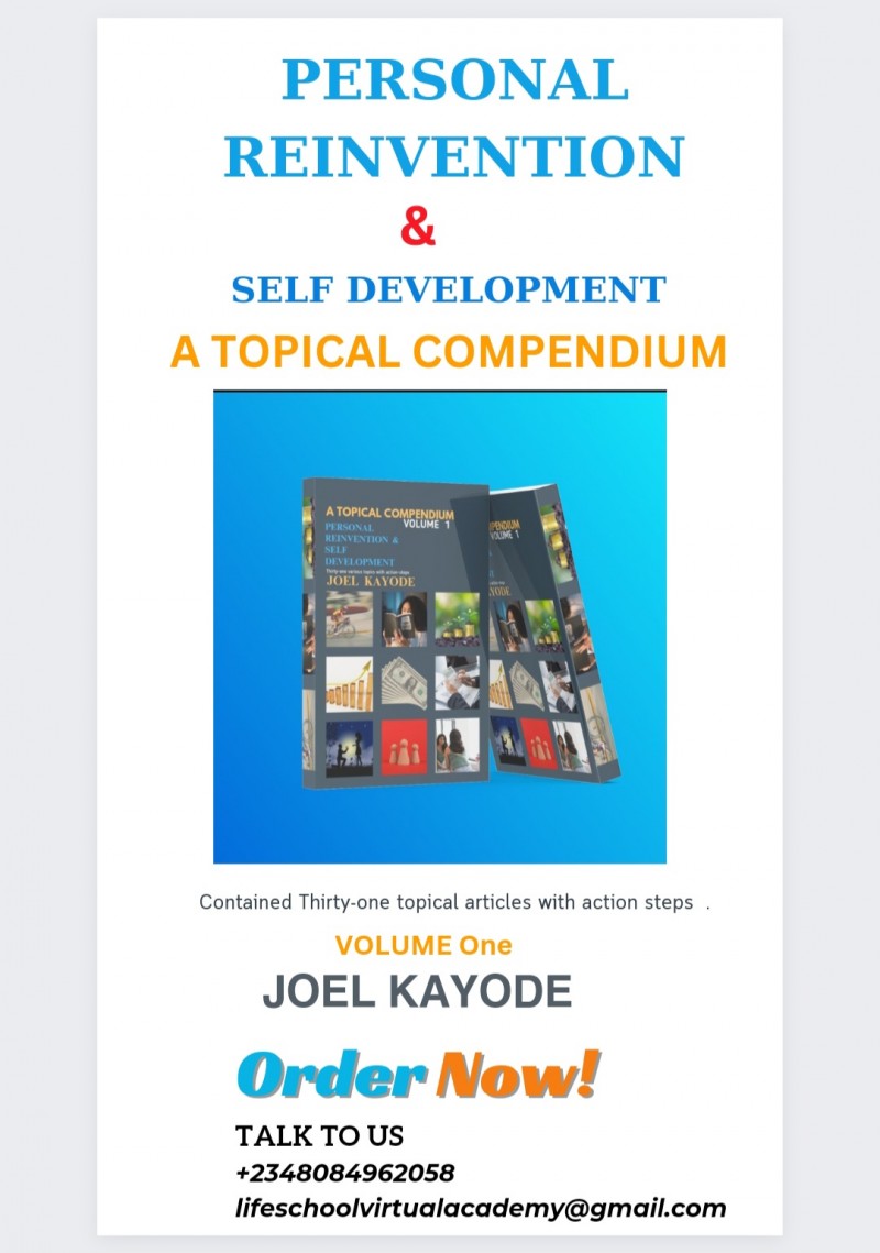 PERSONAL REINVENTION AND SELF DEVELOPMENT TOPICAL COMPENDIUM