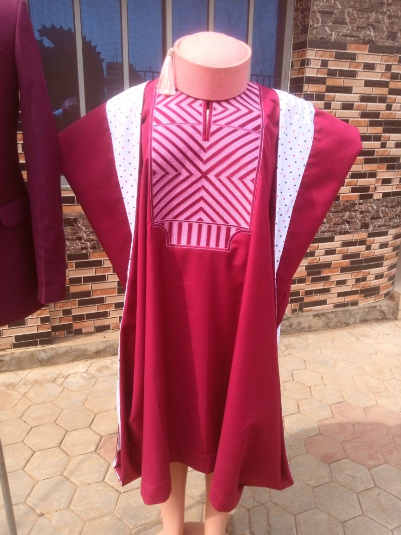 Agbada and suit