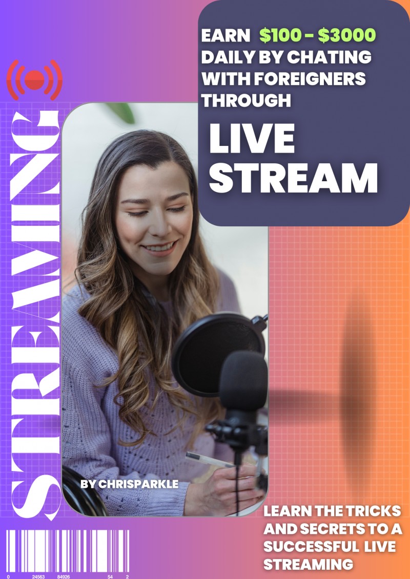 Earn daily from chatting with lonely white people through live streaming