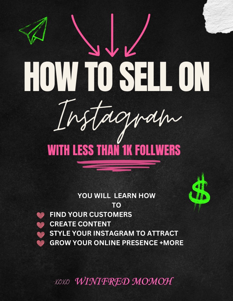 HOW TO SELL ON INSTRAGRAM (with Resell Rights)