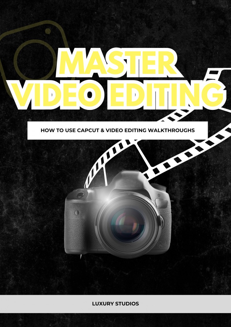 Master Content Video Editing