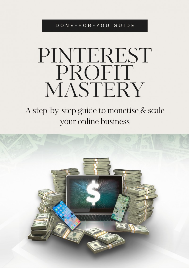 PINTEREST PROFIT MASTRY