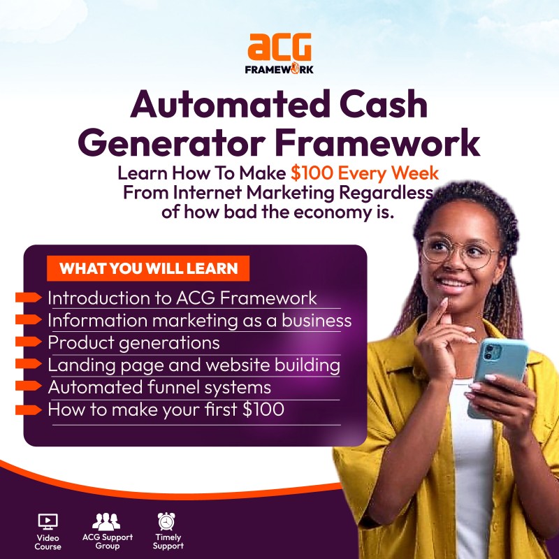 Automated Cash Generator Framework