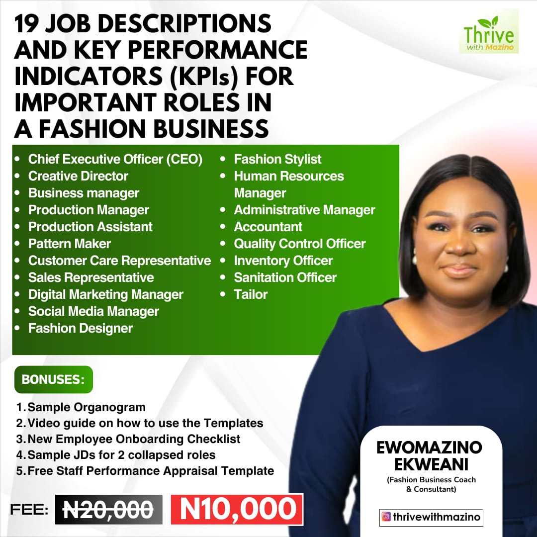 19 Job Description Documents