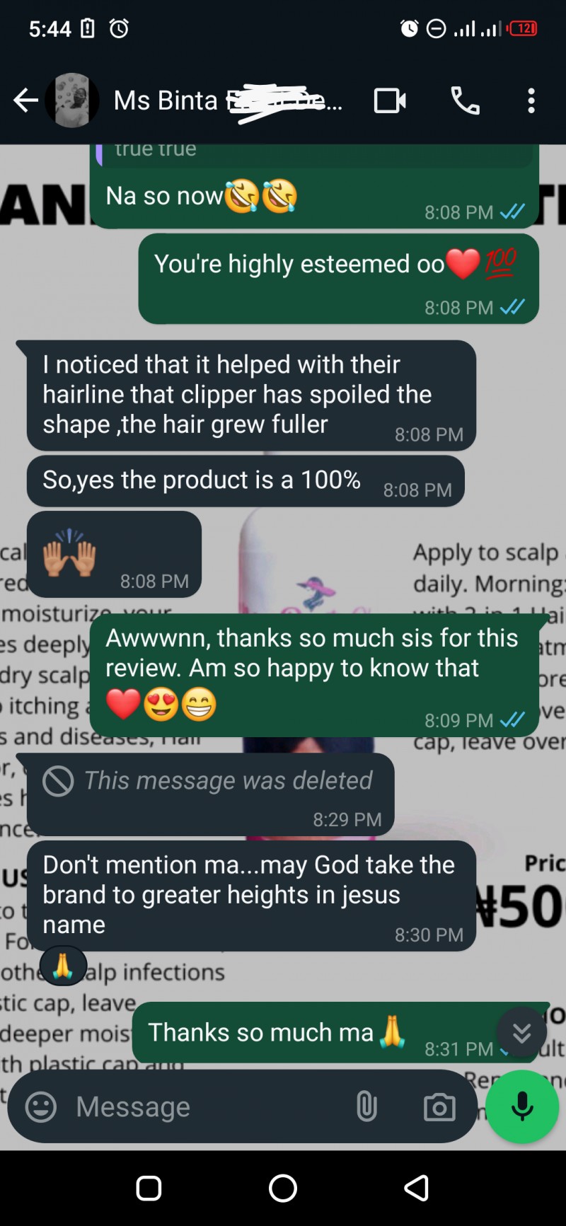 Customer review 8