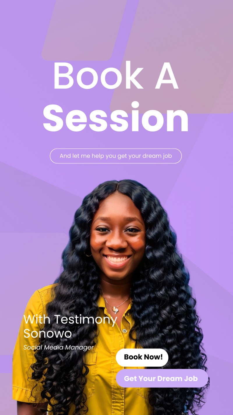 Book a Meeting for Your Personalized Resume and Portfolio Review Session with Me