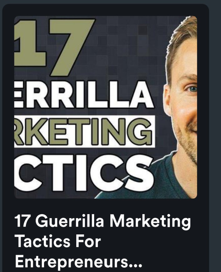 17 Gorilla marketing Tactics