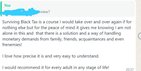 Customer review 1