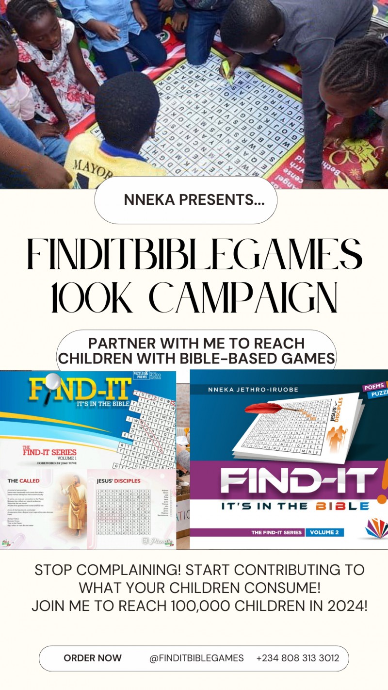 Finditbiblegames 100k Campaign
