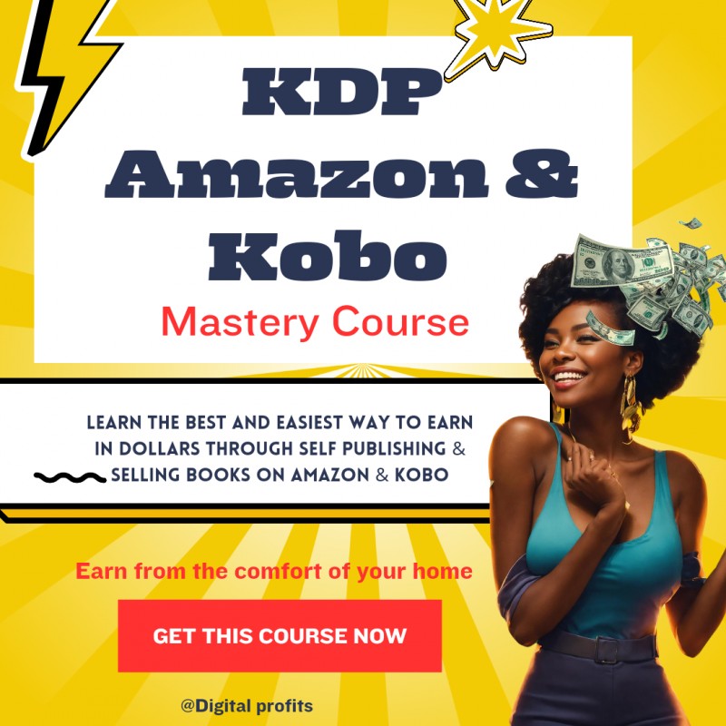Amazon & KOBO Sales Mastery Course: Learn how to Make money Monthly Publishing Trend Model and other Books  On Amazon & KOBO