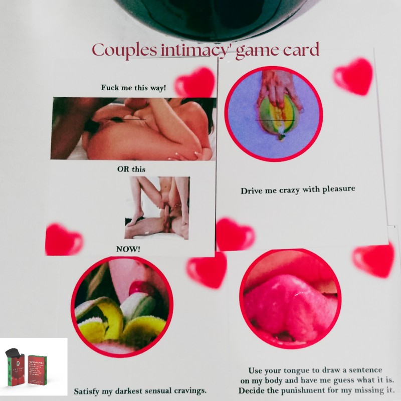Couples Intimacy' Game Card