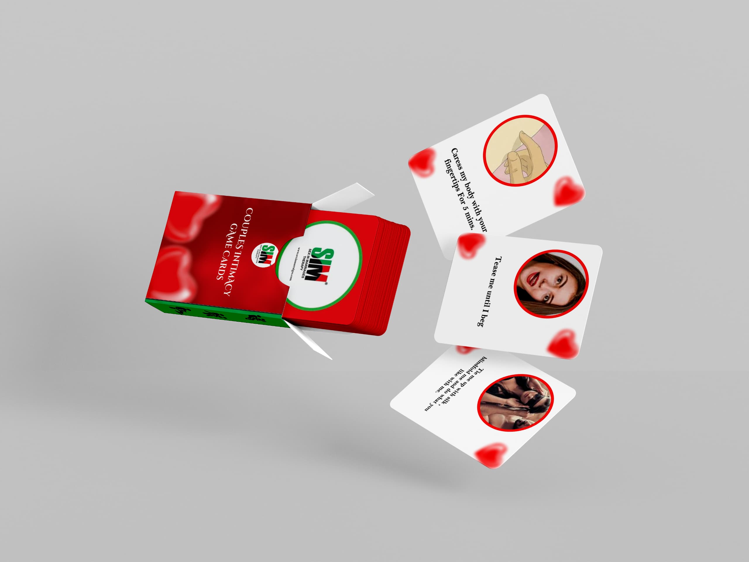 Couples Intimacy' Game Card