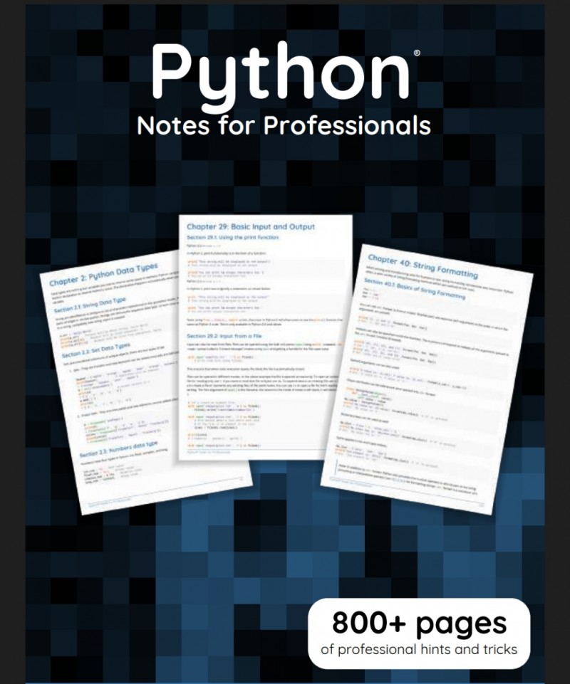 Buy Python Notes For Professionals by Obi360 Enterprise on Selar