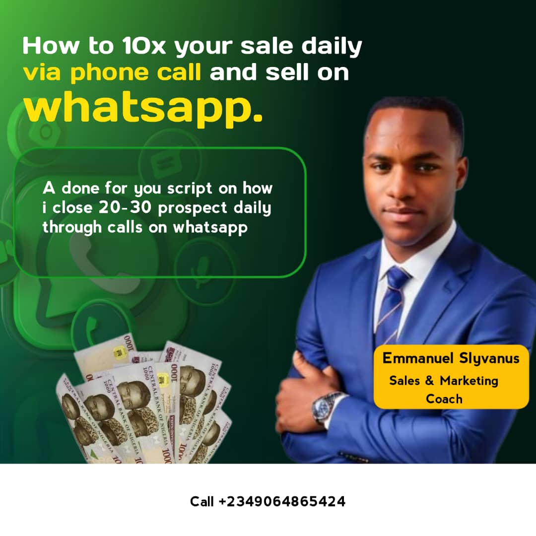 10X YOUR SALES USING PHONE CALL